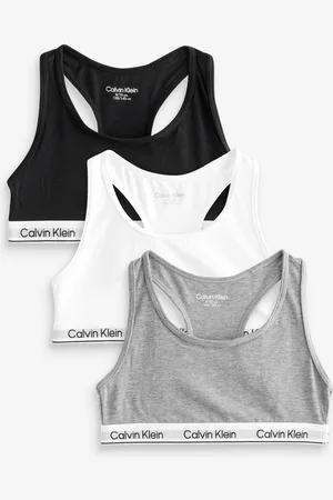 Calvin Klein Black Modern Cotton Bralette 3 pack 12