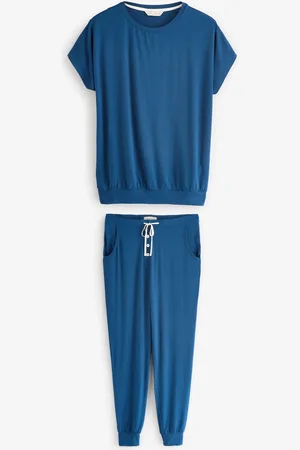 Cyberjammies Blue Slouch Jersey Pyjamas Set AU 16