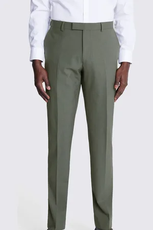 DKNY Sage Green Slim Fit Suit