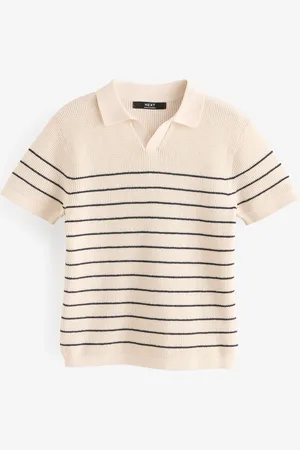 Next Polo Short Sleeve Trophy Neck 100% Cotton Jumper (3-16yrs) 13 Years (158cm)