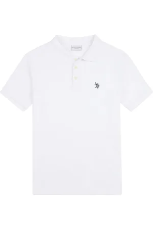 U.S. Polo Assn. U. S. Polo Assn. Mens Textured Double Horsemen 100% Cotton Polo Shirt XL