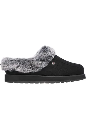 Skechers Black Womens Keepsakes Ice Angel Slippers AU 7 (EU 38)