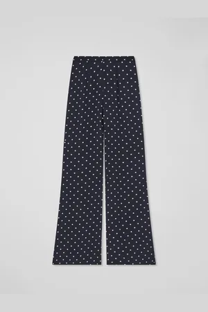 LK Bennett Blue Elsie Spring Birch Viscose 40