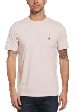Original Penguin Pin Point 100% Cotton Logo T-Shirt M