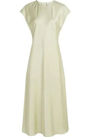 Calvin Klein Matte Shine Satin Sheath Dress AU 10