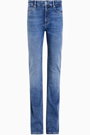 AllSaints AllSaints Mid Indigo Slim Haldan Bootcut Jeans AU 26