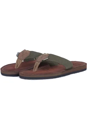Barbour Olive Green Toeman Beach Sandals AU 11 (EU 45)
