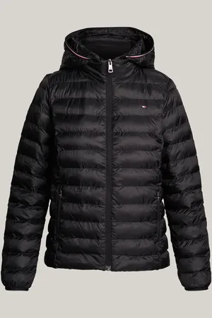 Tommy Hilfiger Dark Blue Down-Filled Hooded Zip-Thru Jacket M