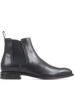 JONES BOOTMAKER Black Cheltenham Handmade Chelsea Boots AU 12 (EU 46)