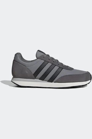 adidas Grey Black Run 60s Trainers AU 9 (EU 44)