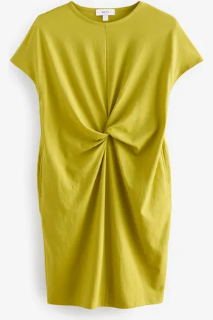 Next 100% Cotton Twist Short Sleeve T Dress AU 8