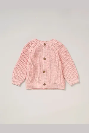 Rock-a-bye Baby Boutique 100% Cotton Cardigan with Embroidery Back Detail 3