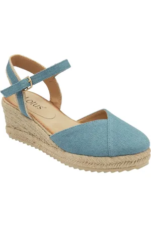 Lotus Wedge Espadrille Shoes AU 8 (EU 39)