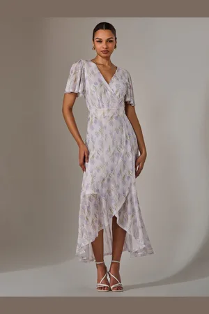Jolie Moi Wrap Midaxi Dress AU 16