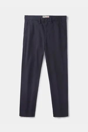 Aubin Blue Witham Stretch Chinos 32W x 31L (UK 32 R)
