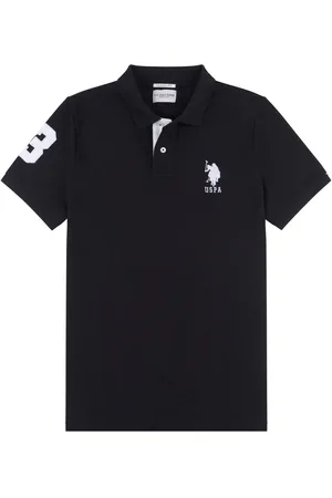 U.S. Polo Assn. U. S. Polo Assn. Regular Fit Mens Player 3 Pique 100% Cotton Polo Shirt S