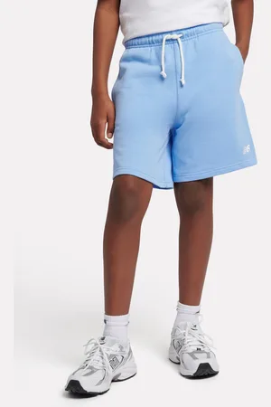 New Balance Kids French Terry Small Logo 100% Cotton Shorts 8