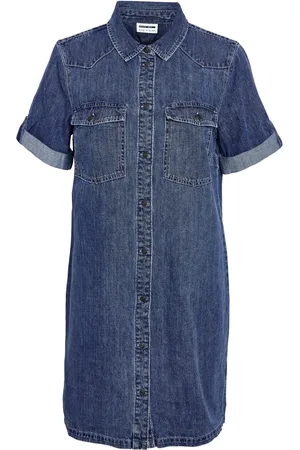 Noisy May 100% Cotton Utility Denim Dress AU 14