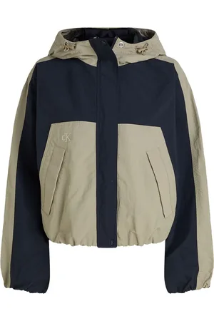 Calvin Klein Green Ribstop Short Jacket XS
