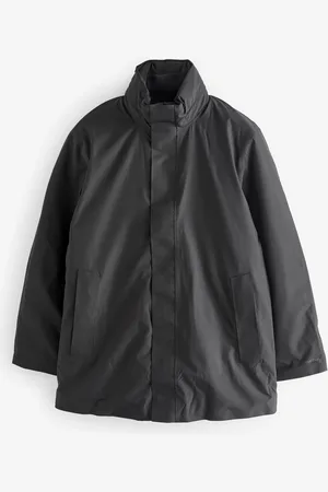 Calvin Klein Black Mid Length Technical Puffer Jacket XS