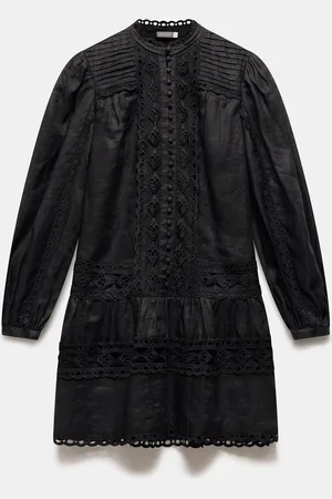 mint&berry Lace Detail Mini Dress AU 10