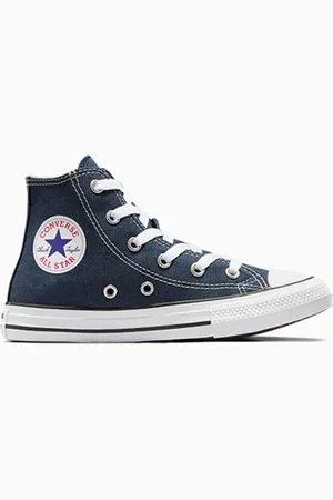 Converse Navy Blue Chuck Taylor High Top Junior Trainers AU 10 (EU 27.5)
