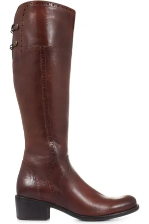 JONES BOOTMAKER Rachel Leather Rider Boots AU 9 (EU 40)