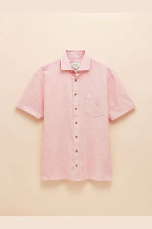Joules Linen Blend Short Sleeve Shirt 3XL