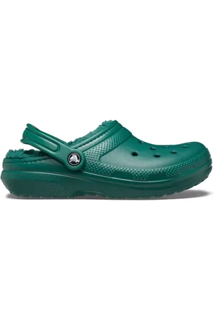 Crocs Green Classic Lined Clogs AU 7 (EU 41.5)