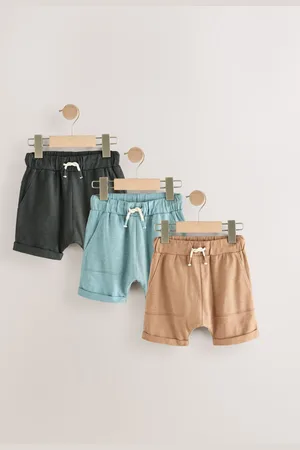 Next Lightweight Jersey Shorts 3 Pack (3mths-7yrs) 4