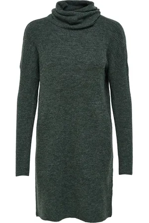 ONLY Roll Neck Knitted Jumper Dress AU 16