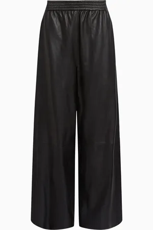 AllSaints AllSaints Black Aspen Trousers M