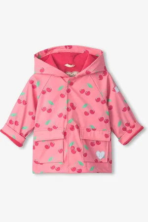 Hatley Pink Cherries Snap Coat 4 Years (104cm)