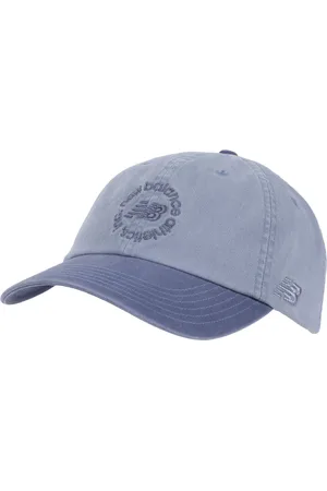 New Balance Blue 6 Panel Circle Graphic 100% Cotton Hat ONE