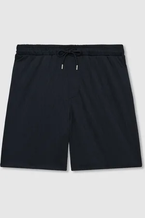 Reiss Alvar Wave Jacquard Drawstring Shorts M
