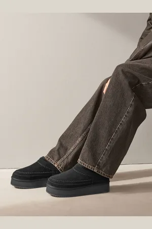 Next Forever Comfort Leather Cosy Borg Lined Slip-On Shoes AU 8 (EU 39)