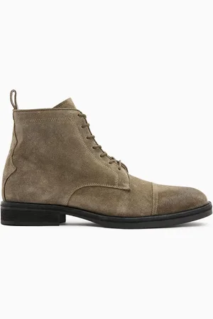 AllSaints AllSaints Green Drago Suede Boots AU 7 (EU 41)
