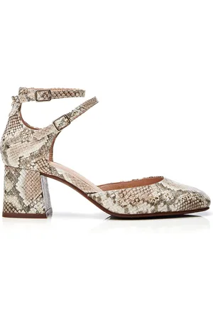 Moda In Pelle Daziah Square Toe Block Multi Strap Heels AU 7 (EU 38)