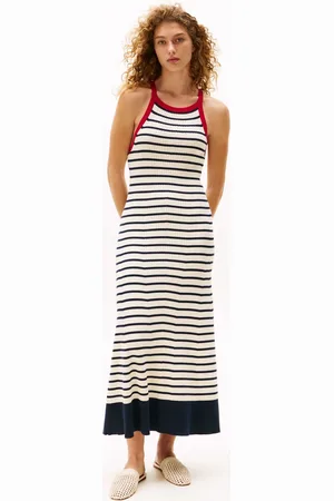 Tommy Hilfiger X Sofia Richie Grainge Stripe Knit Dress S
