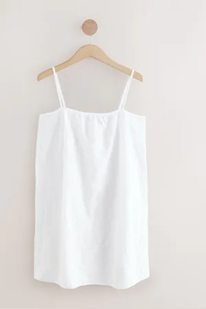 Next Summer Sparkle Cornelli 100% Cotton Mini Dress AU 20 Tall