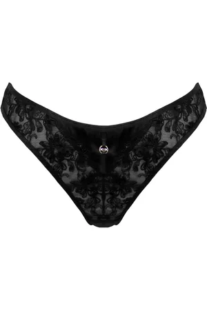 Pour Moi Black Sequin Brazilian Intense Sequin Briefs AU 10
