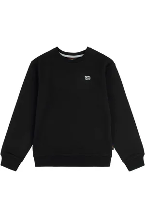 Lee Black Boys Badge Sweatshirt 9