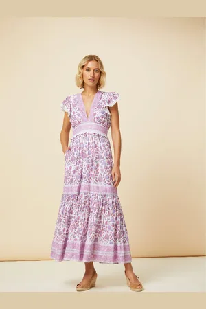 ASPIGA Pippa V-Neck Dress XS
