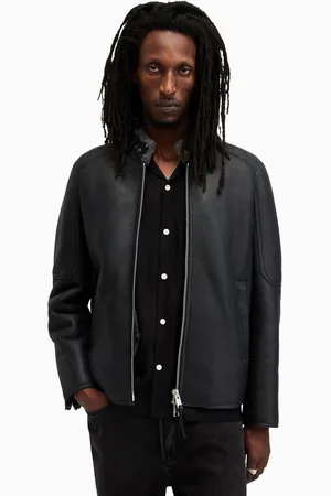 AllSaints AllSaints Black Hayward 100% Cotton Jacket L