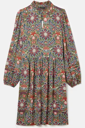 Joules Petunia Frill Neck Dress AU 8