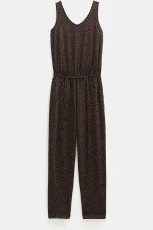 Hush Puppies Animal Cropped Jersey Jumpsuit XS