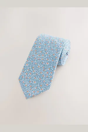 Next Hidcote Leaves 100% Cotton Printed Tie One