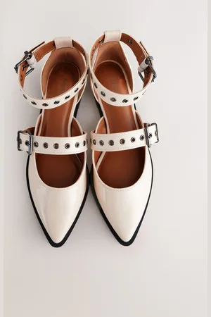 Next Forever Comfort Patent Eyelet Point Toe Shoes AU 8.5 (EU 40)