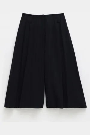 Hush Puppies Black Akira Pinstripe Culotte AU 16