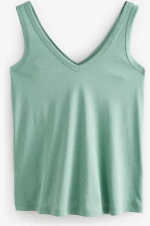 Next Oil Blue Modal Slouch Vest M